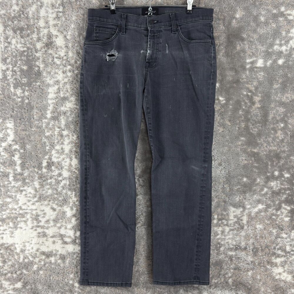7 For All Mankind Luxe Performance Mens Sz 33 Standard Jeans Straight (33x29)